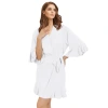 Amazon's best-selling bathrobes: Sexy ruffled bathrobes, pleated bathrobes, chiffon pleated bathrobes, E8000, plus size Specification image